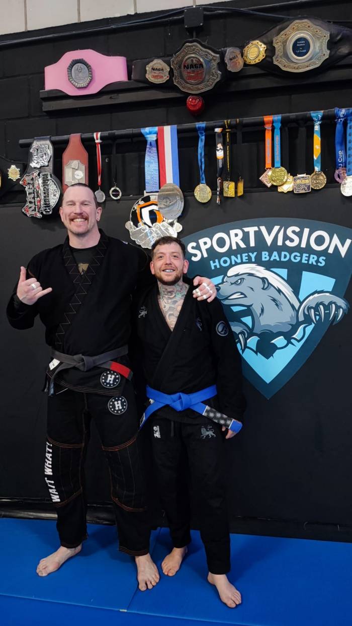 Blue belt · June 28, 2025 · Promoted by Jasper Ter Beek