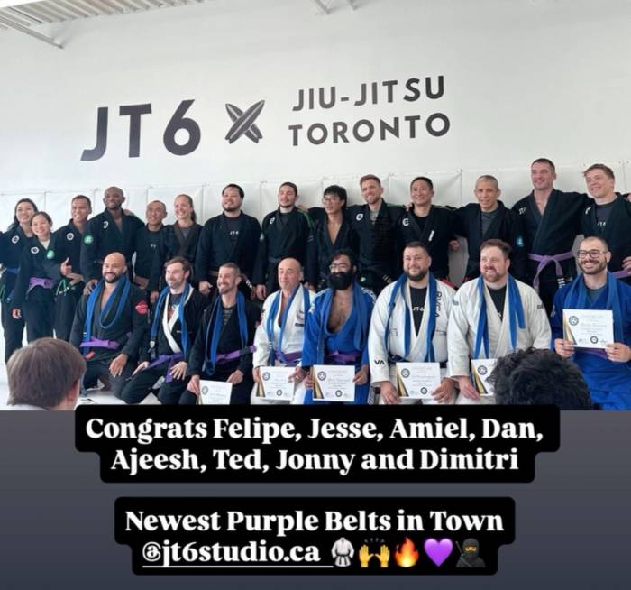 Purple belt · June 28, 2025 · Promoted by Nich Reyes
