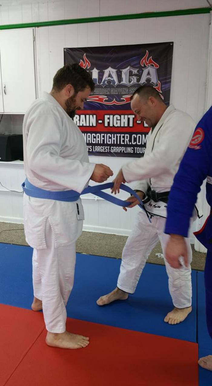 Blue belt · November 12, 2016 · Promoted by Luis Rosa
