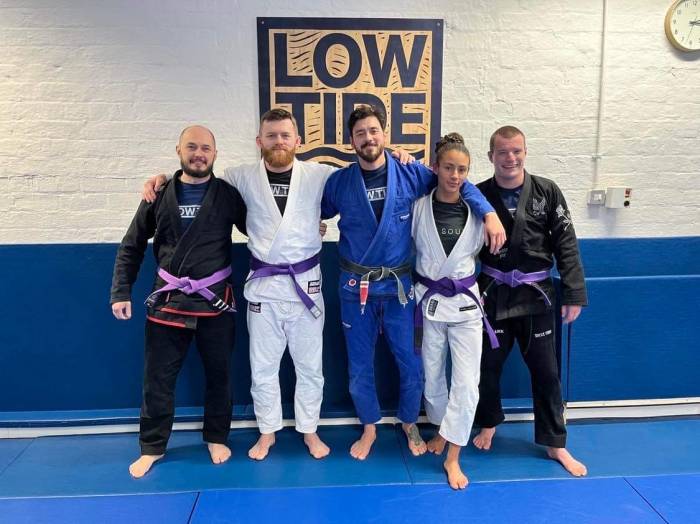 Purple belt · February 4, 2023 · Promoted by Simon Tutton
