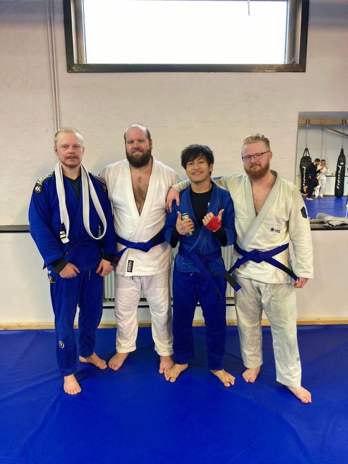 Blue belt · November 18, 2023 · Promoted by Christopher Linnér