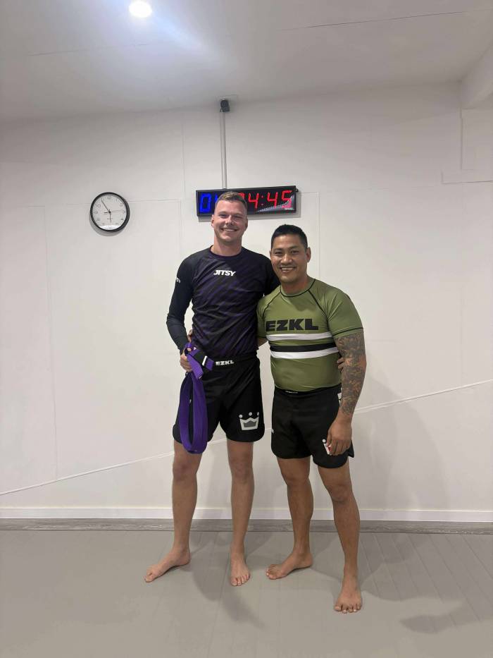 Purple belt · June 19, 2024 · Promoted by Panuwat Krummel