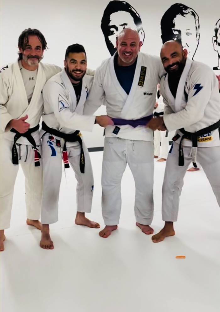 Purple belt · December 22, 2021 · Promoted by Mark Jason Vorgeas