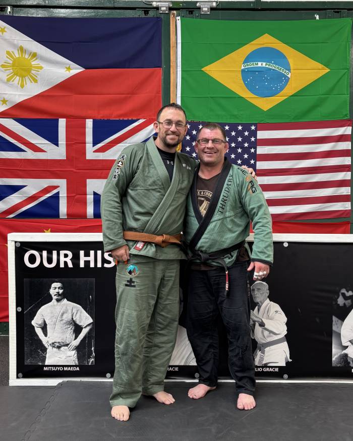 Brown belt · July 6, 2025 · Promoted by Mark Tucker