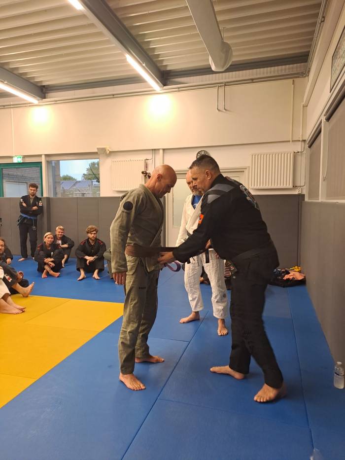Brown belt · June 8, 2025 · Promoted by Remco Pardoel