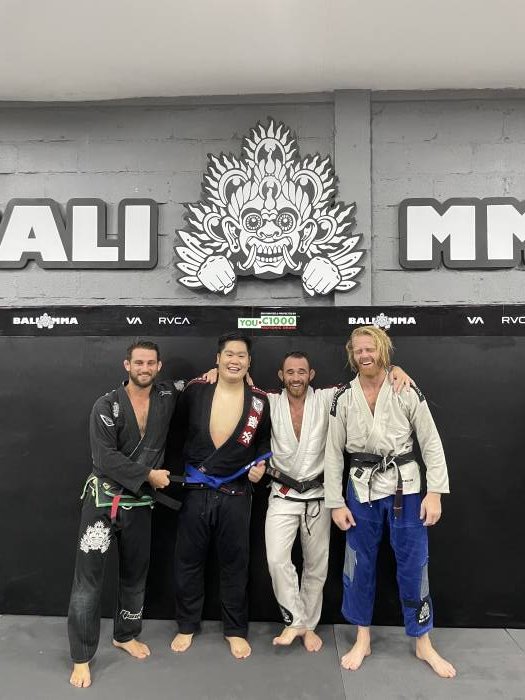 Blue belt · December 17, 2021 · Promoted by Bali mma