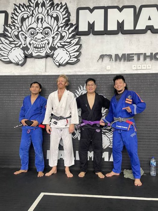 Purple belt · June 28, 2025 · Promoted by Bali mma