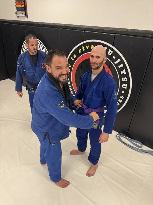 Purple belt · June 21, 2025 · Promoted by Gary Lentz