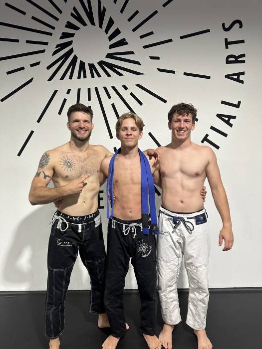 Blue belt · July 9, 2025 · Promoted by Thomas Voorn
