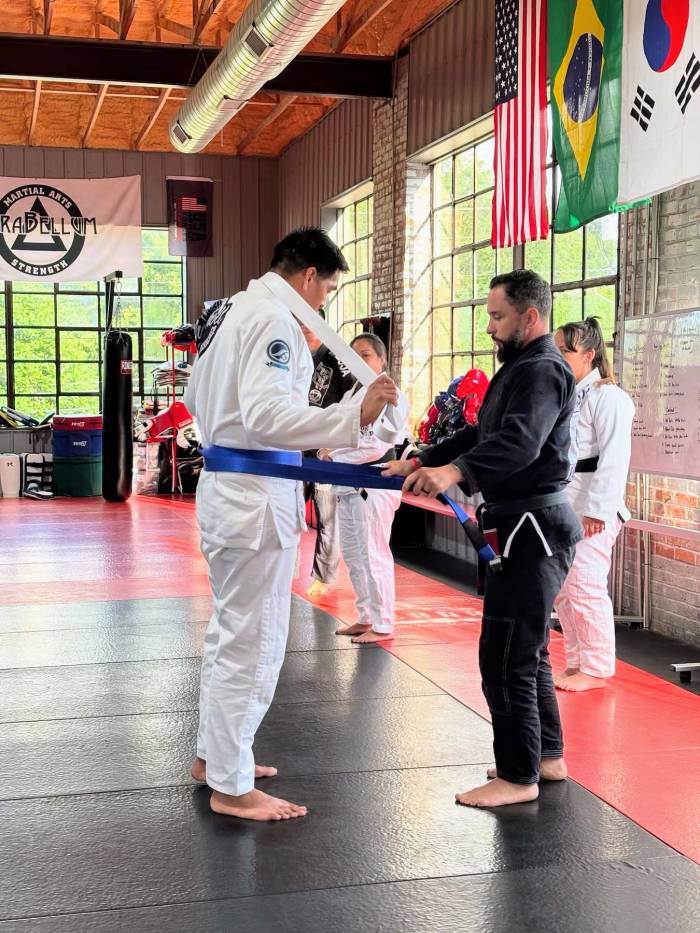 Blue belt · June 23, 2025 · Promoted by Frank Rodriguez