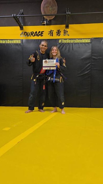 Purple belt · June 7, 2025 · Promoted by Demitri Telfair