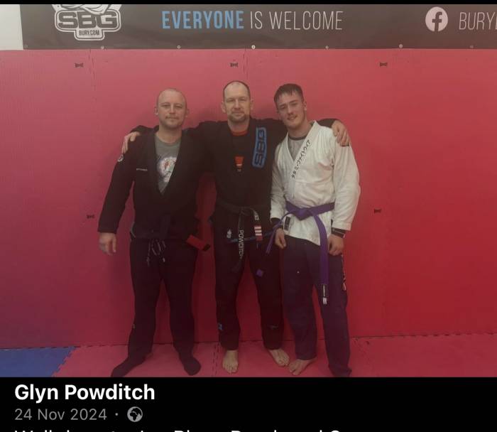 Black belt · November 24, 2024 · Promoted by Glyn Powditch