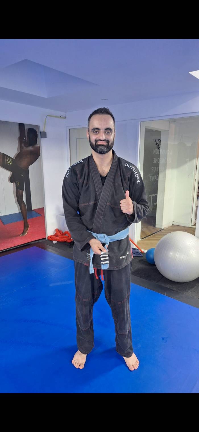 Blue belt · October 3, 2020 · Promoted by Abbas Sharifi
