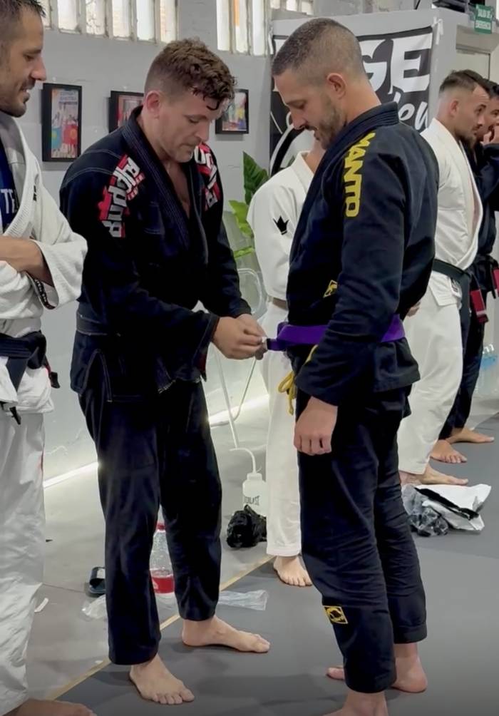 Purple belt · December 15, 2023 · Promoted by Manu Mariscal Cuadrado