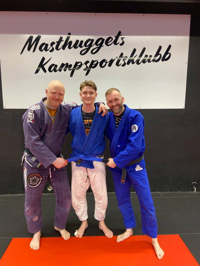 Blue belt · May 14, 2025 · Promoted by Andreas Widén