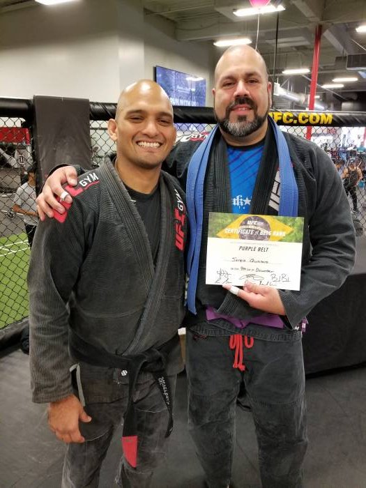 Purple belt · December 9, 2017 · Promoted by Rene Salazar