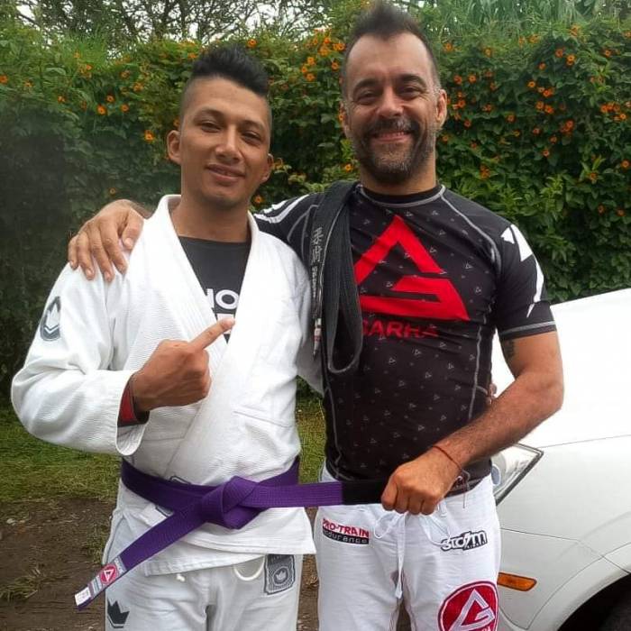 Purple belt · November 4, 2018 · Promoted by Carlos Barreto