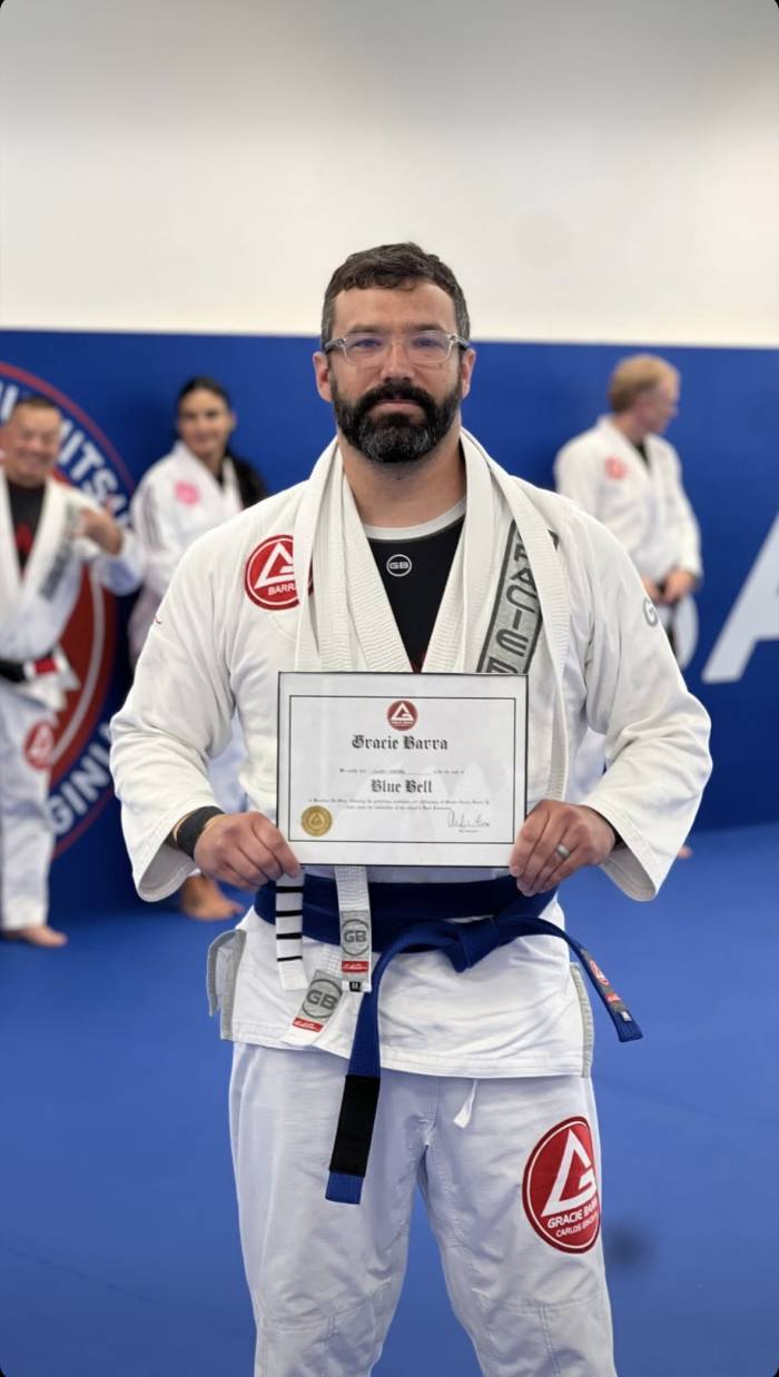 Blue belt · August 14, 2022 · Promoted by Charles Gomes