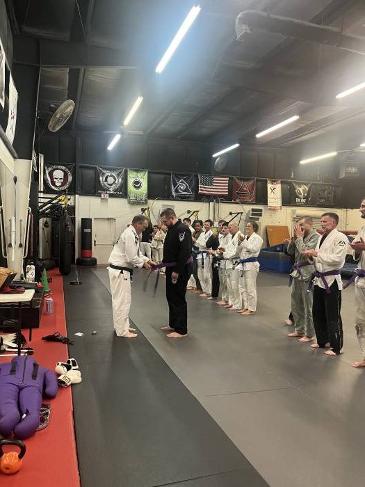 Purple belt · July 15, 2025 · Promoted by Troy Champney