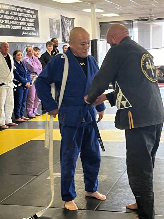 Blue belt · February 26, 2024 · Promoted by Bradley Barnes