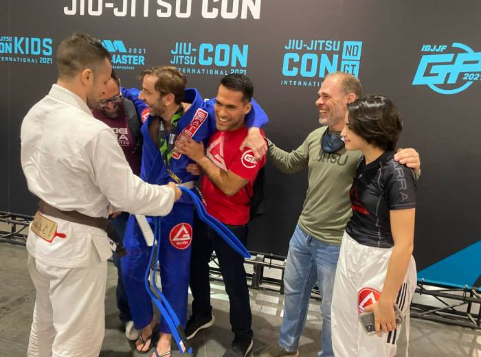 Blue belt · November 11, 2021 · Promoted by Fernando Ferreira