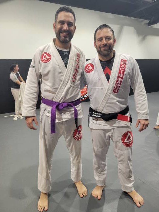 Purple belt · December 16, 2023 · Promoted by Fernando Ferreira