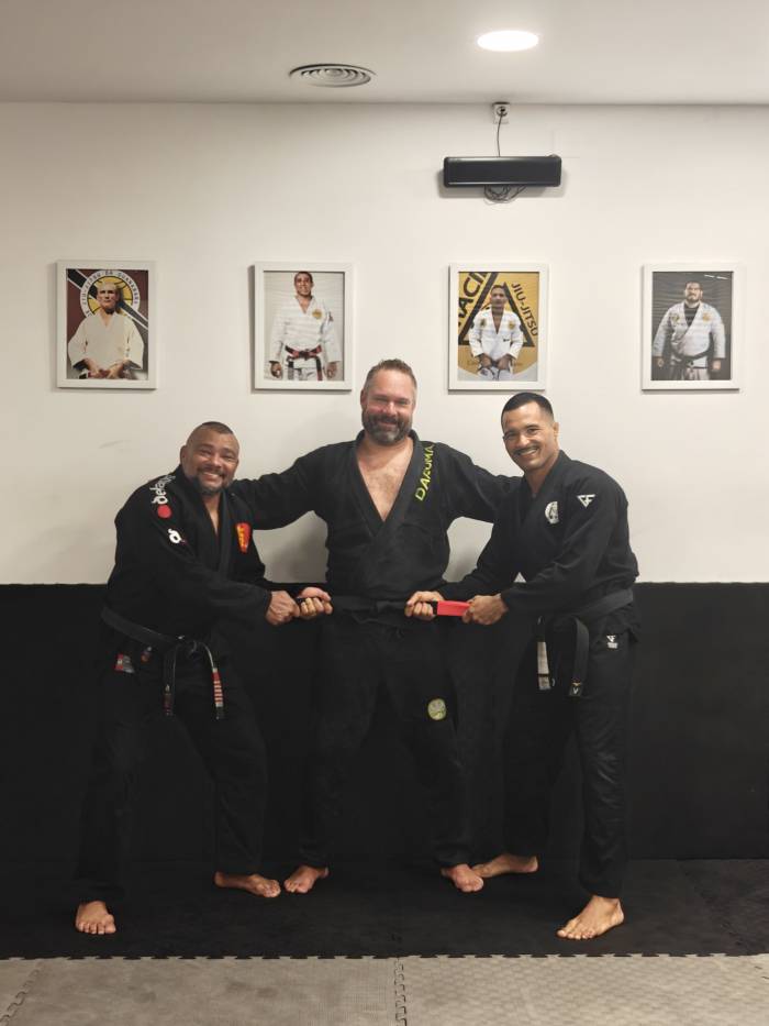 Black belt · July 17, 2025 · Promoted by Professors Delcio Pereira