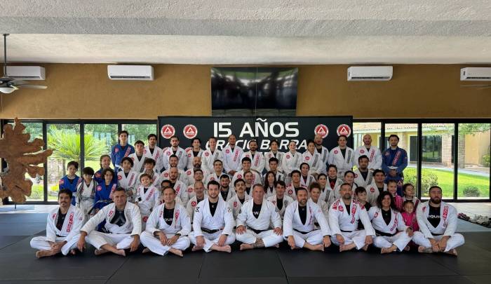 When we started Gracie Barra Monterrey, I never thought we would make 15 years. Blown away by this.