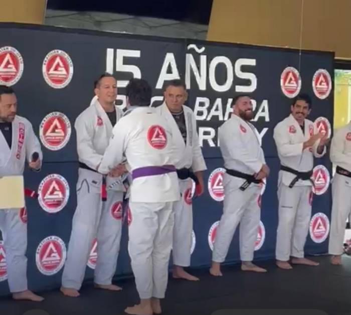 Purple belt · July 12, 2025 · Promoted by Fernando Ferreira