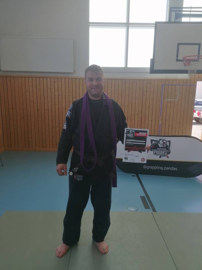 Brown belt · July 5, 2025 · Promoted by Jörg Lothmann