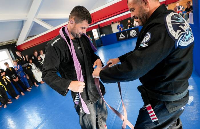 Brown belt · July 14, 2025 · Promoted by Mathew Callaghan