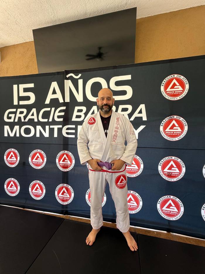 Purple belt · July 12, 2025 · Promoted by Fernando Ferreira