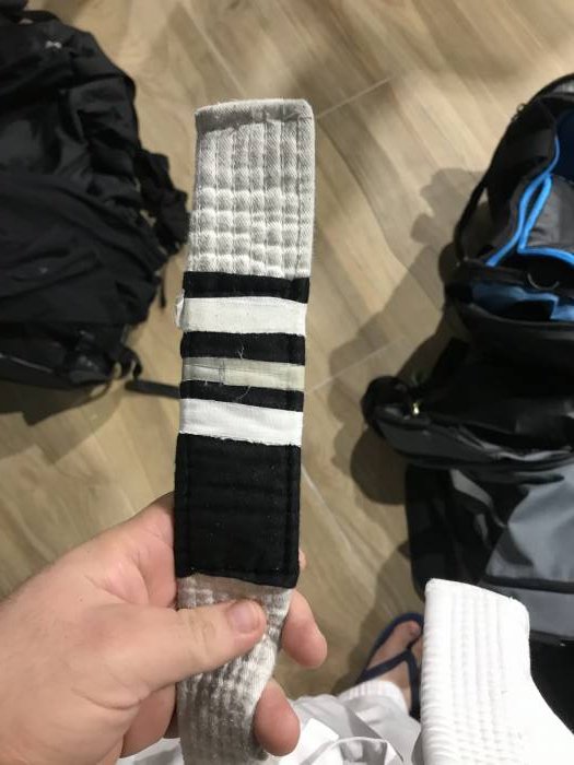 White belt · July 18, 2022
