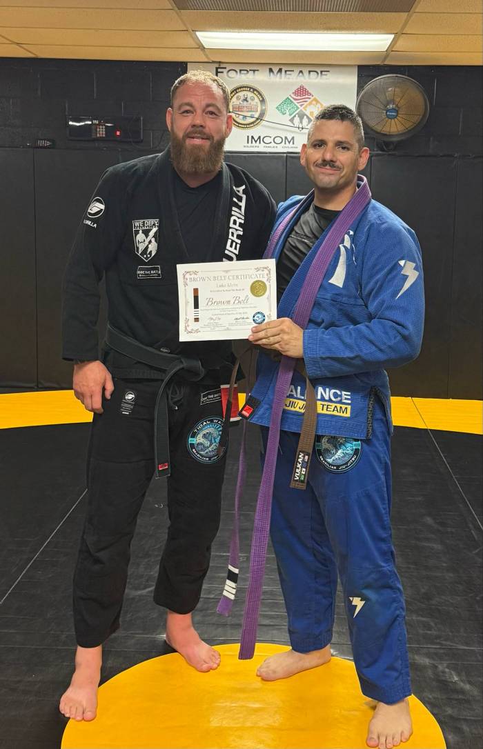 Brown belt · July 23, 2025 · Promoted by Anthony Nelson