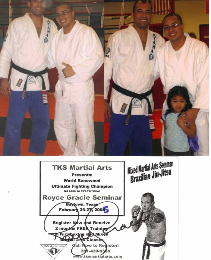 First time I trained “proper” Brazilian Jiu-Jitsu, a Royce Gracie seminar in 2005. Before that I took a few “pasukuang labanan” (submission fighting in Tagalog) classes in the Philippines in 1999.