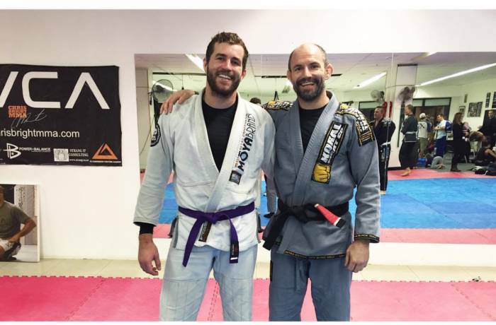 Purple belt · August 13, 2016 · Promoted by Chris Bright