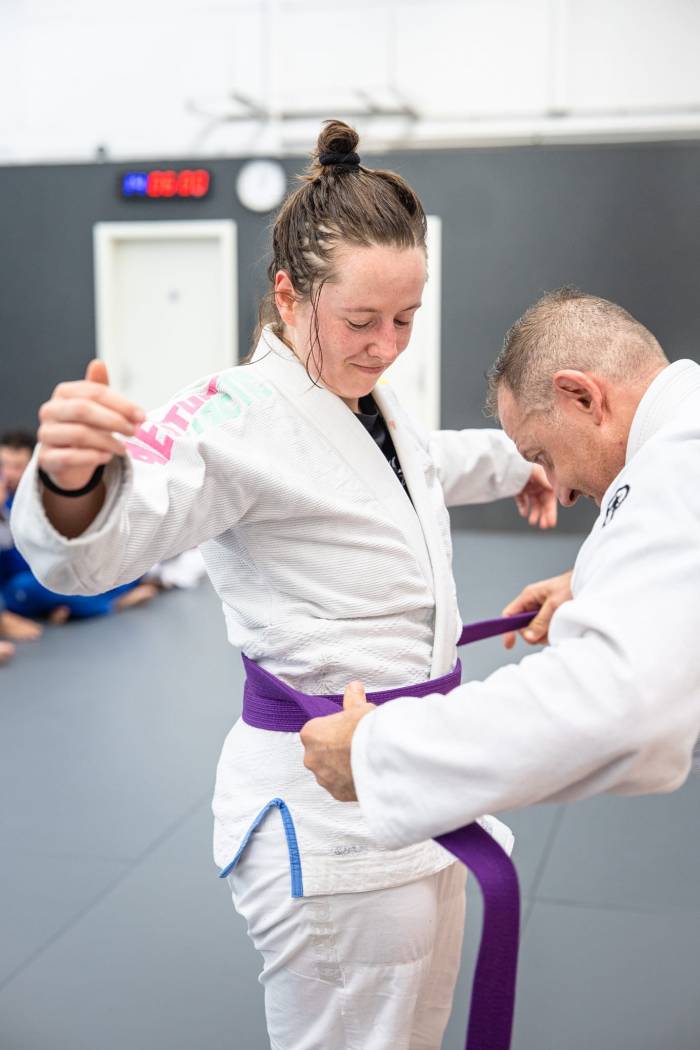 Purple belt · July 26, 2025 · Promoted by Diogo Fregonese