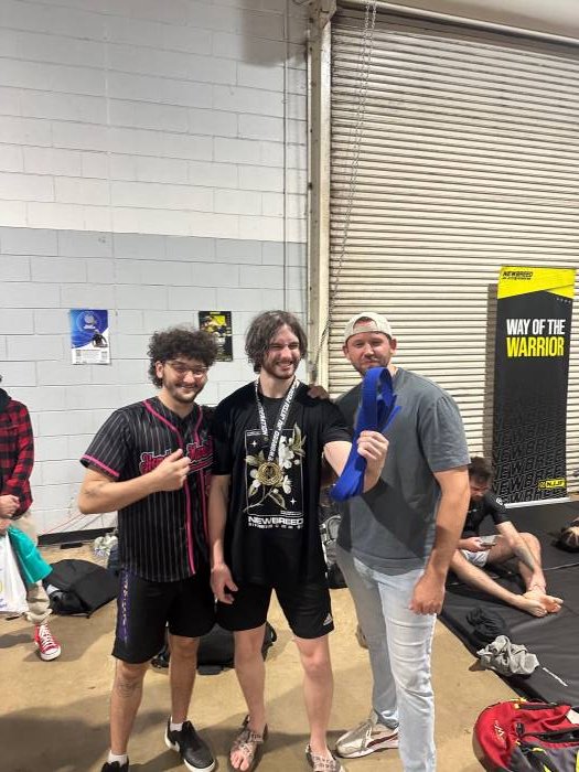 Blue belt · July 26, 2025 · Promoted by Christian Massaro