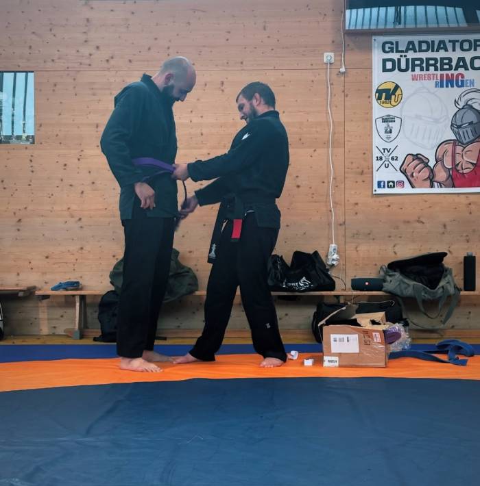 Purple belt · July 25, 2025 · Promoted by Felix Königer