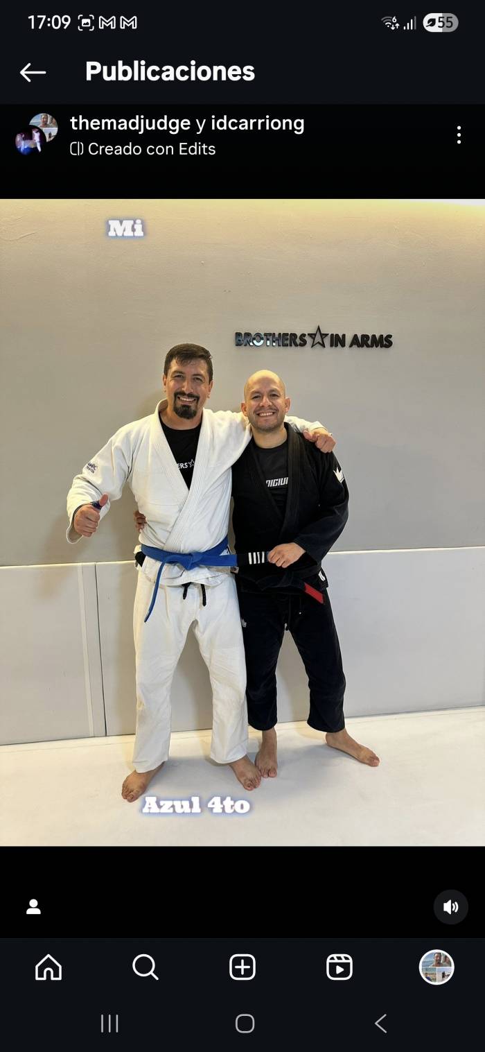 Blue belt · April 11, 2023 · Promoted by Edgar Romero Salazar
