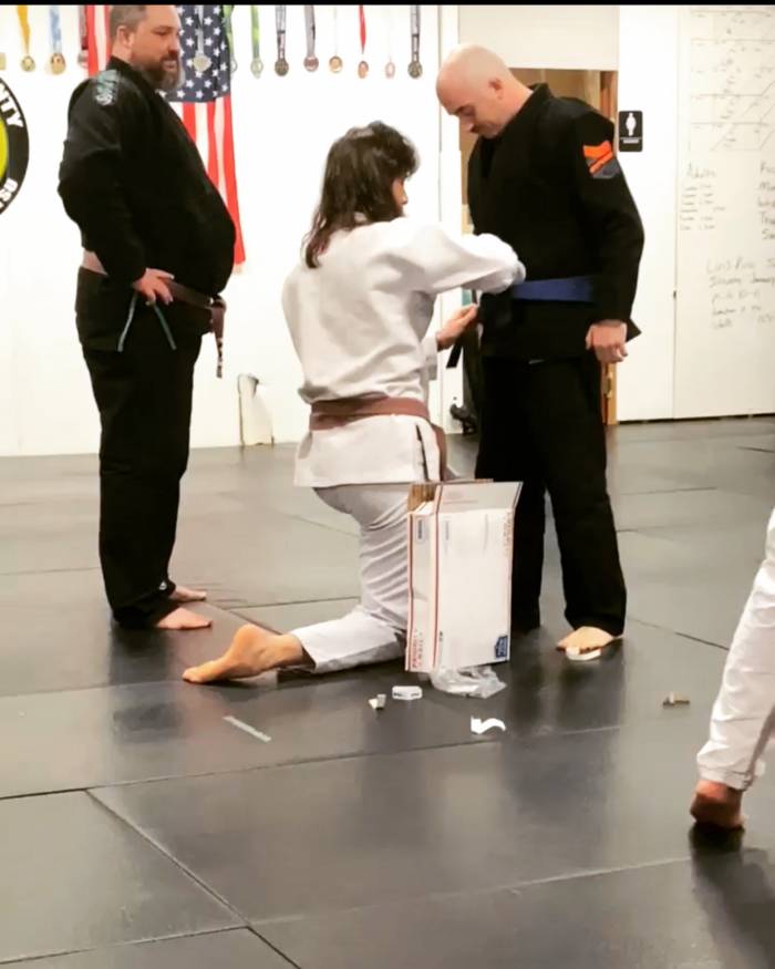 Blue belt · January 9, 2021 · Promoted by Seth Thomas