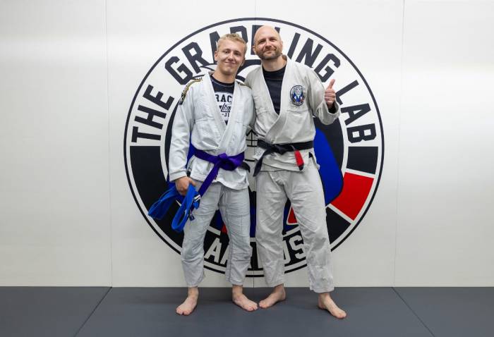 Purple belt · June 29, 2025 · Promoted by Lasse Bager