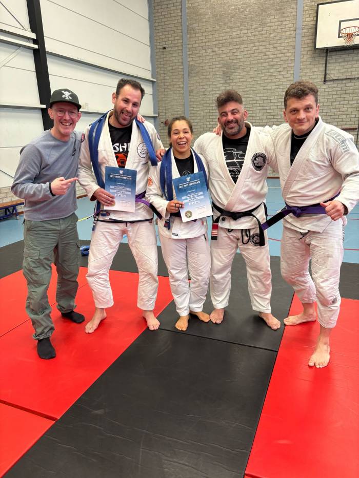 Purple belt · April 5, 2025 · Promoted by Michel Verhoeven