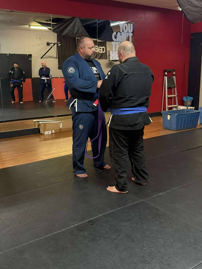 Purple belt · July 24, 2025 · Promoted by Josh Smith