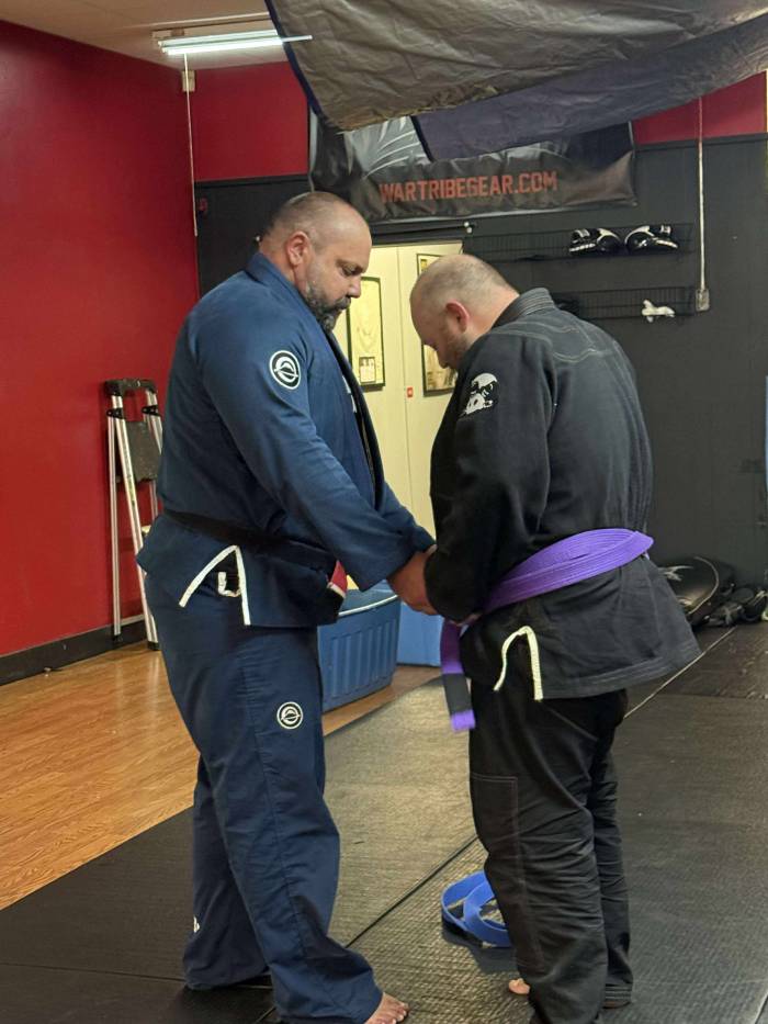 Purple belt · July 24, 2025 · Promoted by Josh Smith