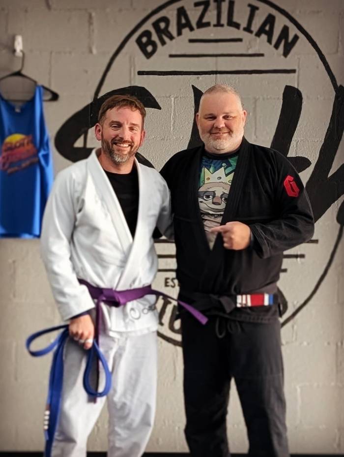 Purple belt · July 28, 2025 · Promoted by Nathan Hallford