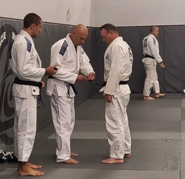 Black belt 1st degree · October 30, 2021 · Promoted by Royce Gracie