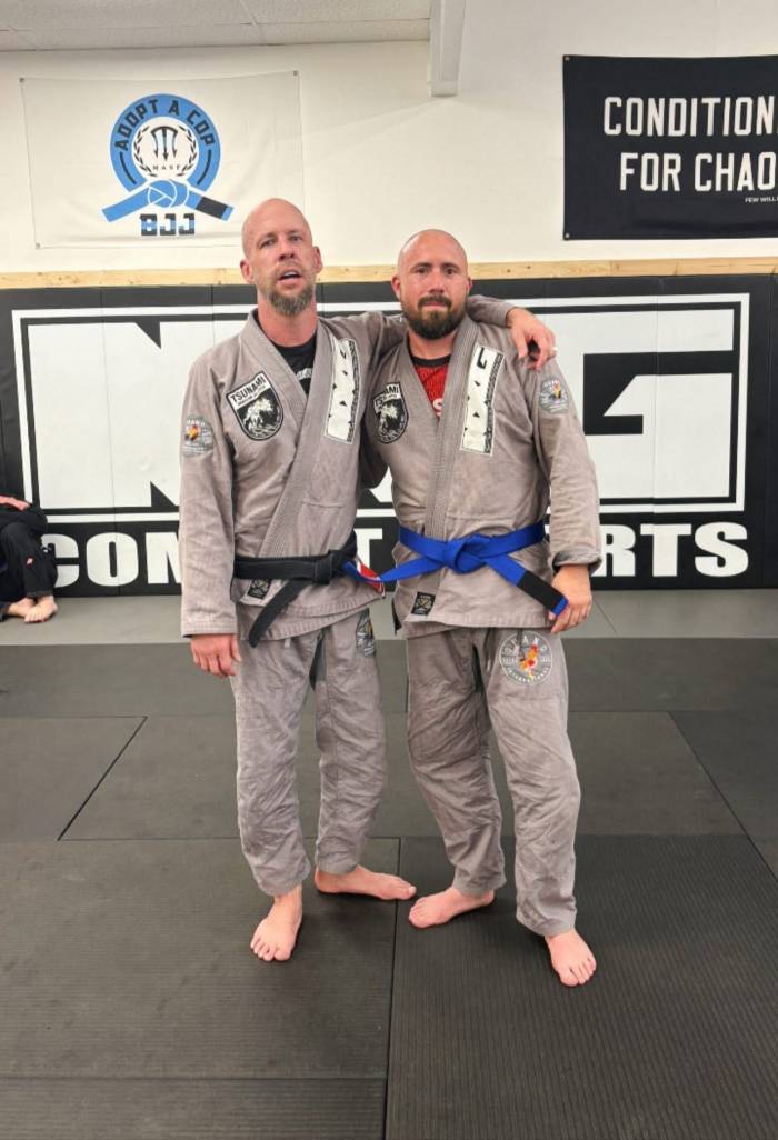 Blue belt · July 22, 2025 · Promoted by Michael Bateman