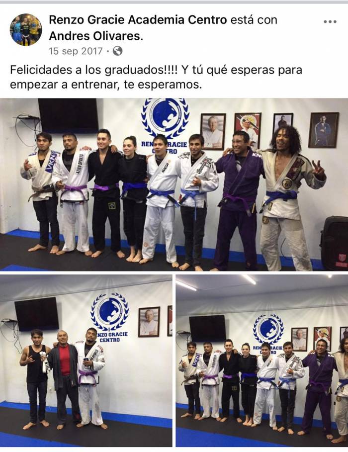 Blue belt · September 15, 2017 · Promoted by Rodrigo Kim