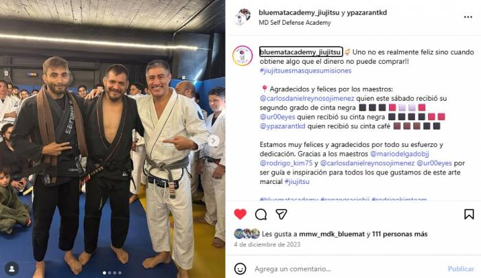 Black belt · December 4, 2023 · Promoted by Mario Delgado